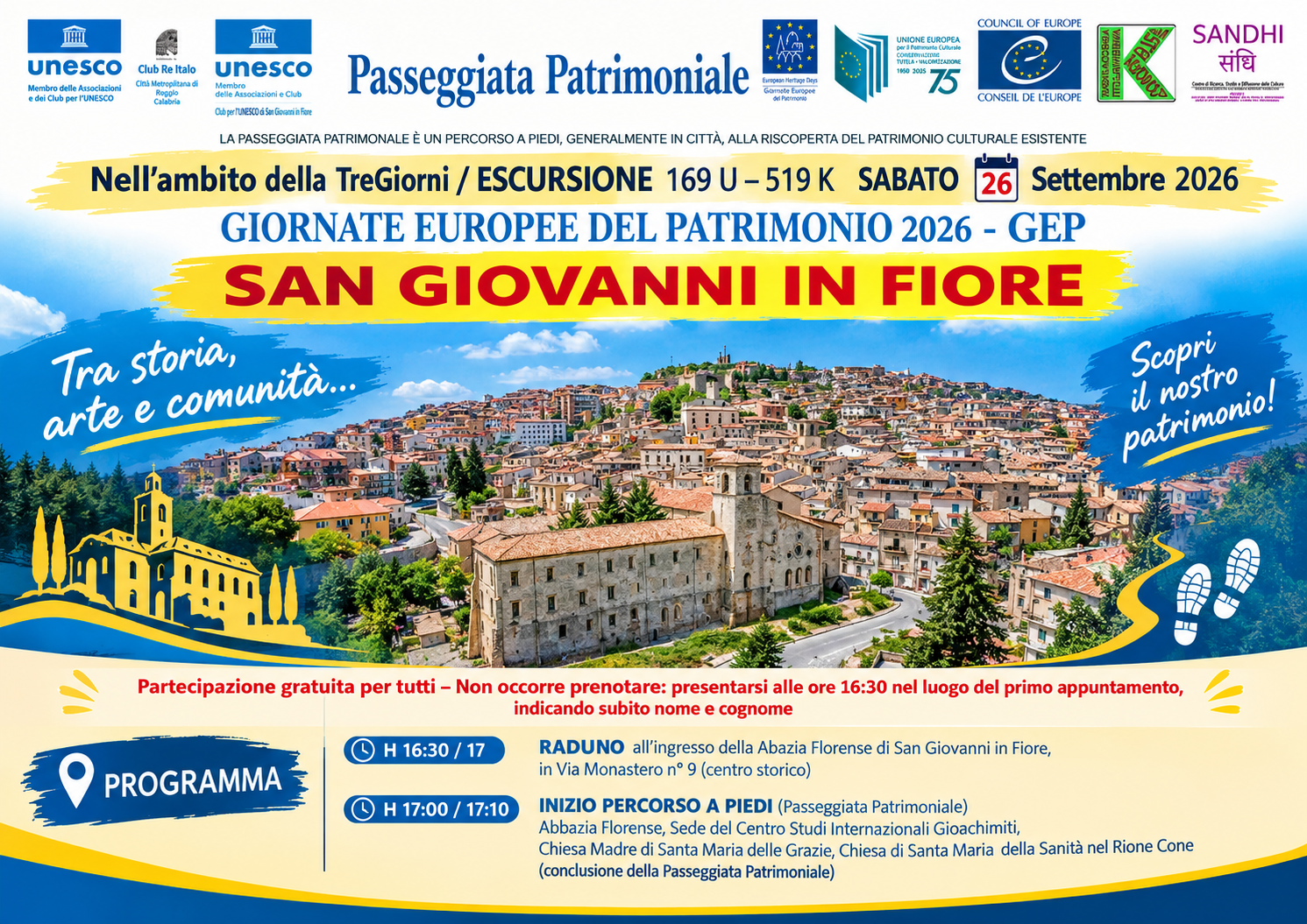 Visita guidata al centro di San Giovanni in Fiore - GEP26